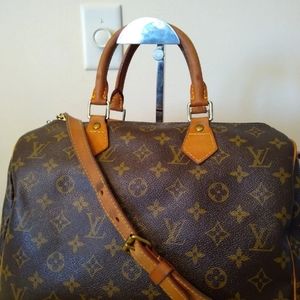 Louis Vuitton Speedy 30 Bandoliere Monogram